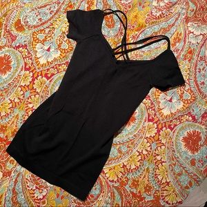 Free People Seamless Body-con Cap Sleeve Tee - XS